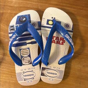 Havaianas Kids Star Wars Flip Flops sandals- Blue